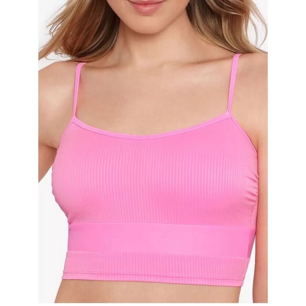 Salt + Cove Pink Ribbed Bikini Top

Womens top swimming